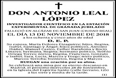 Antonio Leal López